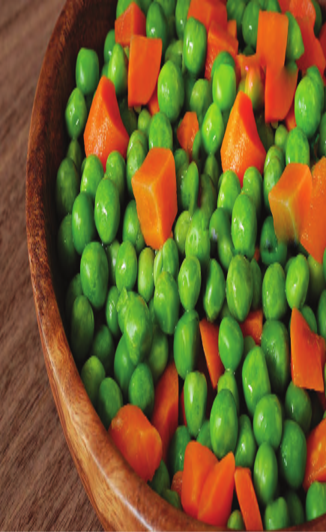 Green Peas and Carrot